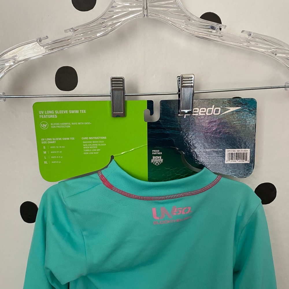 🆕SPEEDO RASH GUARD SIZE M - Picture 5 of 8